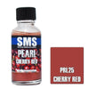 SMS PRL25 Pearl Acrylic Laquer Cherry Red 30ml