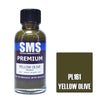 SMS PL161 Premium Acrylic Lacquer Yellow Olive 30ml