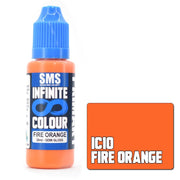 SMS IC10 Infinite Colour Fire Orange Acrylic Paint 20ml