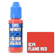 SMS IC14 Infinite Colour Flame Red Acrylic Paint 20ml