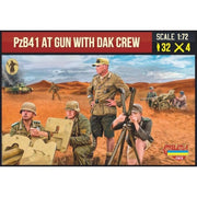 Strelets-R M158 1/72 Anti Tank Gun PzB41 with Africa Korps Crew