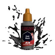 The Army Painter AW1101 Warpaints Air Matt Black 18ml Acrylic Paint