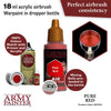 The Army Painter AW1104 Warpaints Air Pure Red 18ml Acrylic Paint