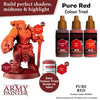 The Army Painter AW1104 Warpaints Air Pure Red 18ml Acrylic Paint