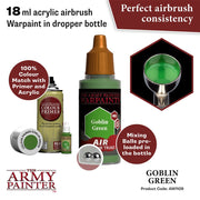 The Army Painter AW1109 Warpaints Air Goblin Green 18ml Acrylic Paint