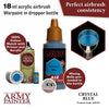 The Army Painter AW1114 Warpaints Air Crystal Blue 18ml Acrylic Paint