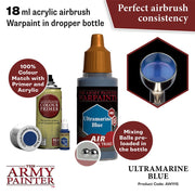 The Army Painter AW1115 Warpaints Air Ultramarine Blue 18ml Acrylic Paint