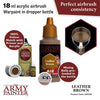 The Army Painter AW1123 Warpaints Air Leather Brown 18ml Acrylic Paint