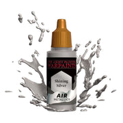 The Army Painter AW1129 Warpaints Air Shining Silver 18ml Acrylic Paint