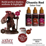 The Army Painter AW1142 Warpaints Air Chaotic Red 18ml Acrylic Paint