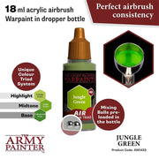 The Army Painter AW1433 Warpaints Air Jungle Green 18ml Acrylic Paint