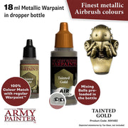 The Army Painter AW1482 Warpaints Air Tainted Gold 18ml Acrylic Paint