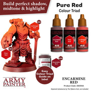 The Army Painter AW3104 Warpaints Air Encarmine Red 18ml Acrylic Paint