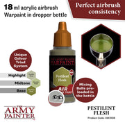 The Army Painter AW3108 Warpaints Air Pestilent Flesh 18ml Acrylic Paint