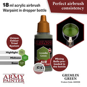 The Army Painter AW3109 Warpaints Air Gremlin Green 18ml Acrylic Paint