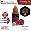 The Army Painter AW3142 Warpaints Air Traitor Red 18ml Acrylic Paint