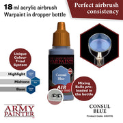 The Army Painter AW4115 Warpaints Air Consul Blue 18ml Acrylic Paint