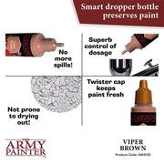 The Army Painter AW4122 Warpaints Air Viper Brown 18ml Acrylic Paint