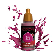 The Army Painter AW4142 Warpaints Air Rebel Red 18ml Acrylic Paint