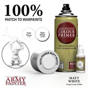 The Army Painter CP3002 Base Primer Matt White 400ml Spray Paint