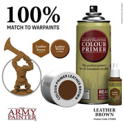 The Army Painter CP3004 Colour Primer Leather Brown 400ml Spray Paint