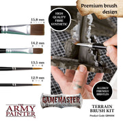 The Army Painter GM4006 GameMaster Terrain Brush Kit