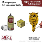 The Army Painter WP2066 Speedpaint Ochre Clay 18ml Acrylic Paint