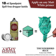 The Army Painter WP2081 Speedpaint Thunderbird Blue 18ml Acrylic Paint