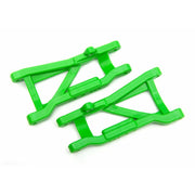 Traxxas 2555G HD Suspension Arms 2WD Rear 2pc Green