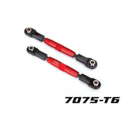 Traxxas 3643R Front Camber links 7075-T6 Aluminium Tubes 83mm Red 2pc (2579 3x15 BCS 4pc required for installation)