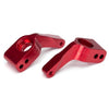 Traxxas 3652X Stub Axle Carriers Aluminium Red