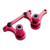 Traxxas 3743P Steering Bellcranks and Drag link Assembled 6061-T6 Aluminium Pink