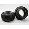 Traxxas 5375 Response Pro 3.8in Soft-Compound Narrow Profile Short Knobby Design Tyres / Foam Inserts 2pc