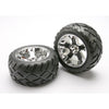 Traxxas 5577R Tyres and Wheels Assembled Front