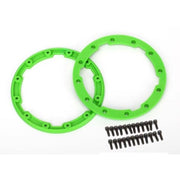 Traxxas 5664 Sidewall Protector Beadlock style Green 2pc