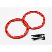 Traxxas 5667 Sidewall Protector Beadlock style Red 2pc