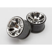 Traxxas 5671 Wheels Geode 3.8 inch Chrome 2pc