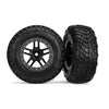 Traxxas 5890 Tires and Wheels SCT Split-Spoke Black