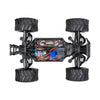 Traxxas Stampede 4x4 1/10 XL-5 Monster Truck with LED Lighting Blue 67054-61