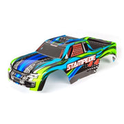 Traxxas 6729X Stampede 4X4 Painted with Decals Applied Blue