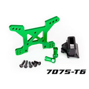 Traxxas 6739G Front Shock Tower 7075-T6 Aluminium Green