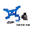 Traxxas 6739X Front Shock Tower 7075-T6 Aluminium Blue