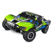 Traxxas 68054-61 Slash 4x4 1/10 4WD RC Short Course Truck with LED Lighting Green