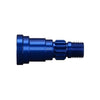 Traxxas 7753 Stud Axles Alu Blue Anodized