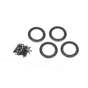 Traxxas 8169T Aluminium Beadlock Rings 1.9 inch Black 4pc