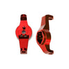 Traxxas 8232R 6061-T6 Aluminium Caster Blocks Red Left and Right