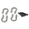 Traxxas 8234 Bumper D-Rings Gray Front and Rear