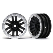 Traxxas 8271X TRX-4 1.9 inch Wheels with Satin Beadlock 2pc