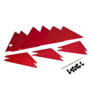 Traxxas 8434R Aluminium Tube Chassis Inner Panels Red