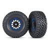 Traxxas 8474X Tires and Wheels Assembled Black 2pc